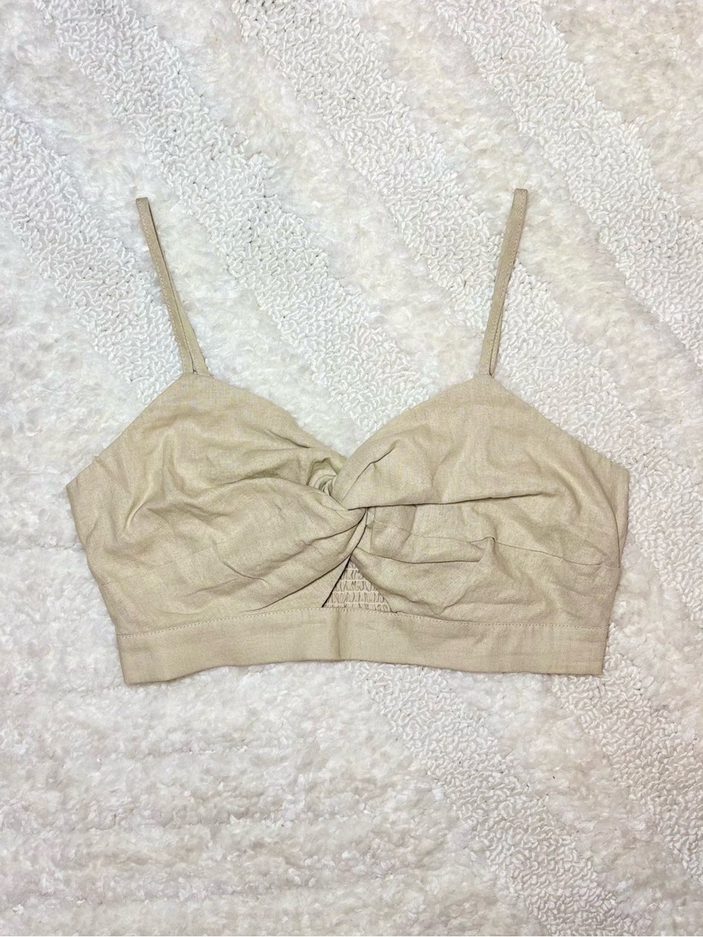 House of Harlow 1960 Linen Blend Top